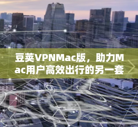 豆荚VPNMac版，助力Mac用户高效出行的另一套方案