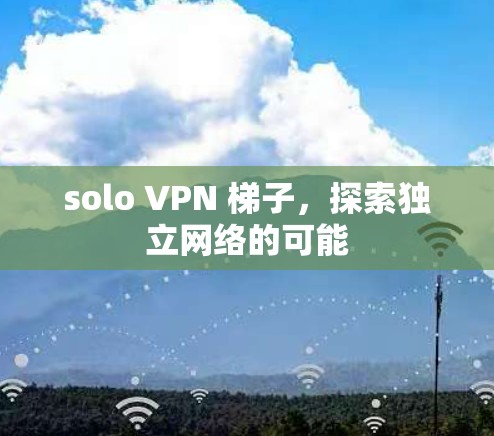 solo VPN 梯子,探索独立网络的可能 solo VPN 梯子,探索独立网络的可能