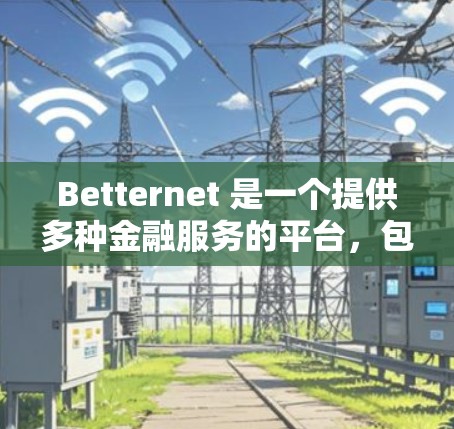 Betternet 是一个提供多种金融服务的平台，包括贷款、投资和理财等。如果你有相关需求，可以参考以下内容