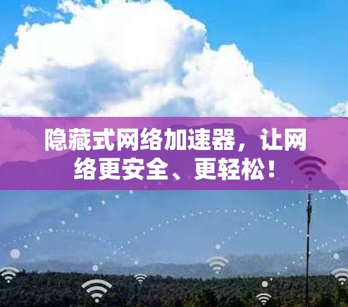 隐藏式网络加速器，让网络更安全、更轻松！