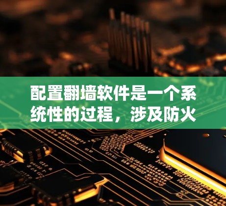 配置翻墙软件是一个系统性的过程，涉及防火墙设置、软件安装、规则配置以及配置文件设置。以下是一个清晰的步骤指南