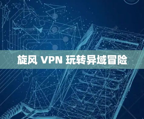 旋风 VPN 玩转异域冒险
