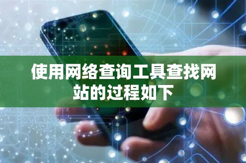 使用网络查询工具查找网站的过程如下
