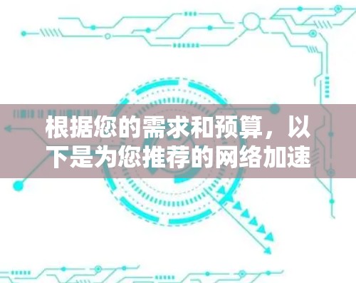 根据您的需求和预算，以下是为您推荐的网络加速软件的比较和建议