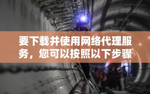 要下载并使用网络代理服务，您可以按照以下步骤操作
