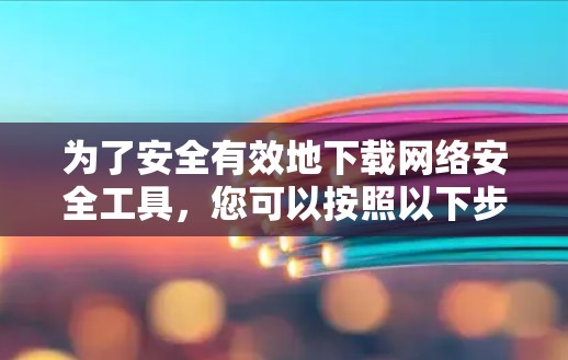 为了安全有效地下载网络安全工具，您可以按照以下步骤进行操作