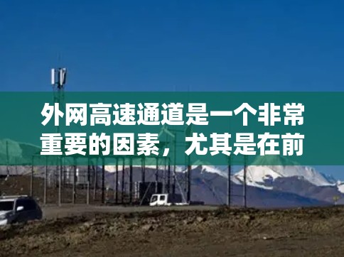 外网高速通道是一个非常重要的因素，尤其是在前往国外或国内其他城市时，快速且稳定的高速通道可以帮助您更快地到达目的地。以下是一些常见的外网高速通道和国内高速通道，供您参考