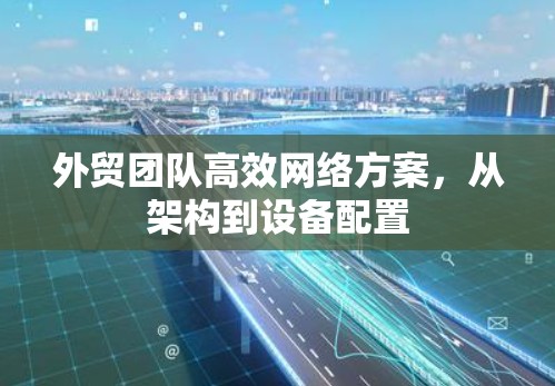 外贸团队高效网络方案，从架构到设备配置